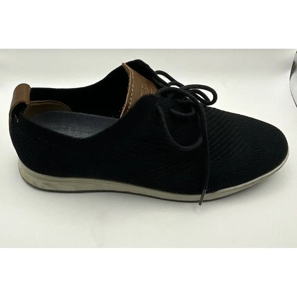 IZOD Breeze Oxford Casual Shoes for Men, Memory Foam Canvas BLACK‎